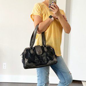 Michael Kors Satchel, Bag Genuine Leather -  Black